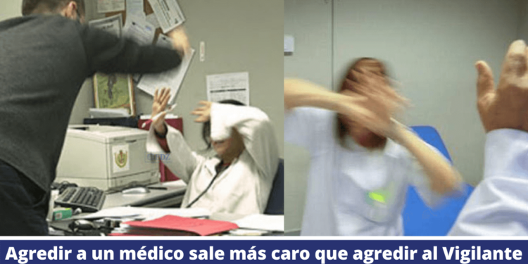 Agredir al médico tiene actuaciones judiciales y puede ser penado con carcel