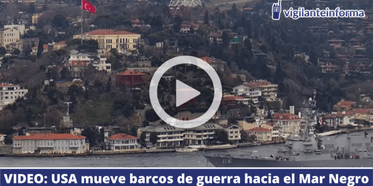 VIDEO: El destructor estadounidense Thomas Hudner llega al Mar Negro