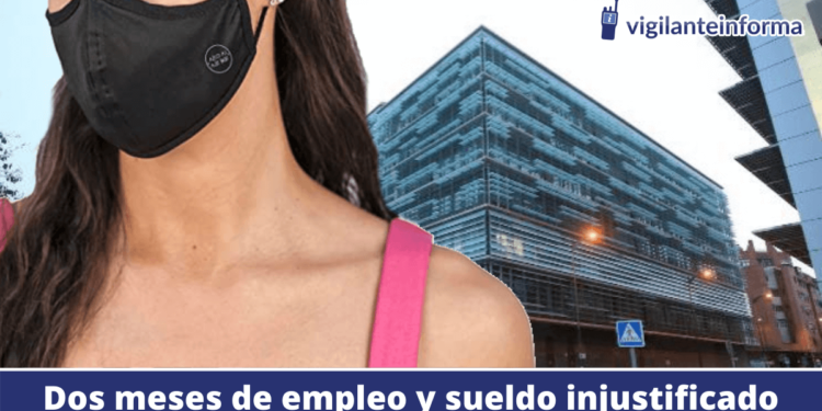 Vigilante expedientado por suministrar mascarillas a un compañero