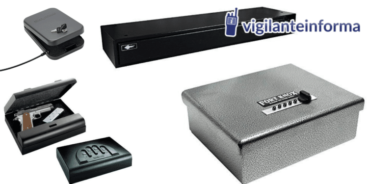 Las mejores cajas fuertes para pistolas y rifles para camiones y automóviles