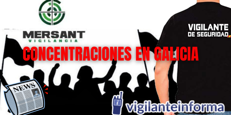 Manifestaciones en contra de la empresa Mersant Vigilancia