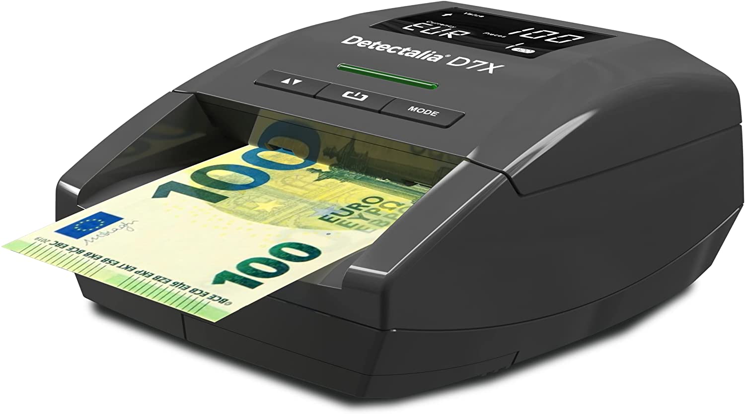 Detector de billetes falsos Olympia con lámpara UV 1