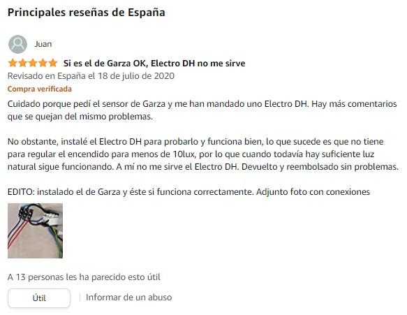 Detector de movimiento Garza con ángulo de detección 360° 2