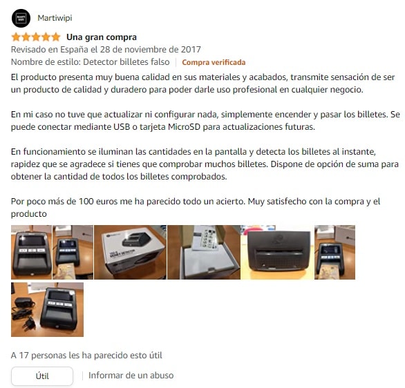 Lápiz 2 en 1 para comprobar billetes falsos 2