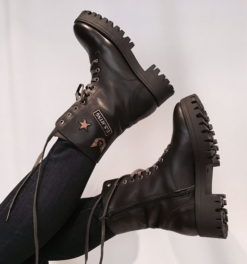 botas militares Mustang 1