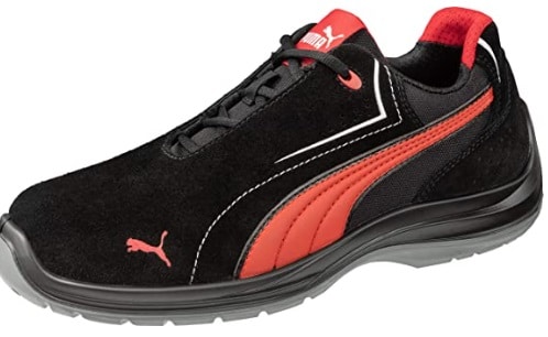 zapatos de seguridad puma Safety Touring Black Suede Low S3 1