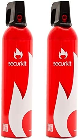 SECURIKIT Pack ahorro 2 Spray extintor de Espuma CAD