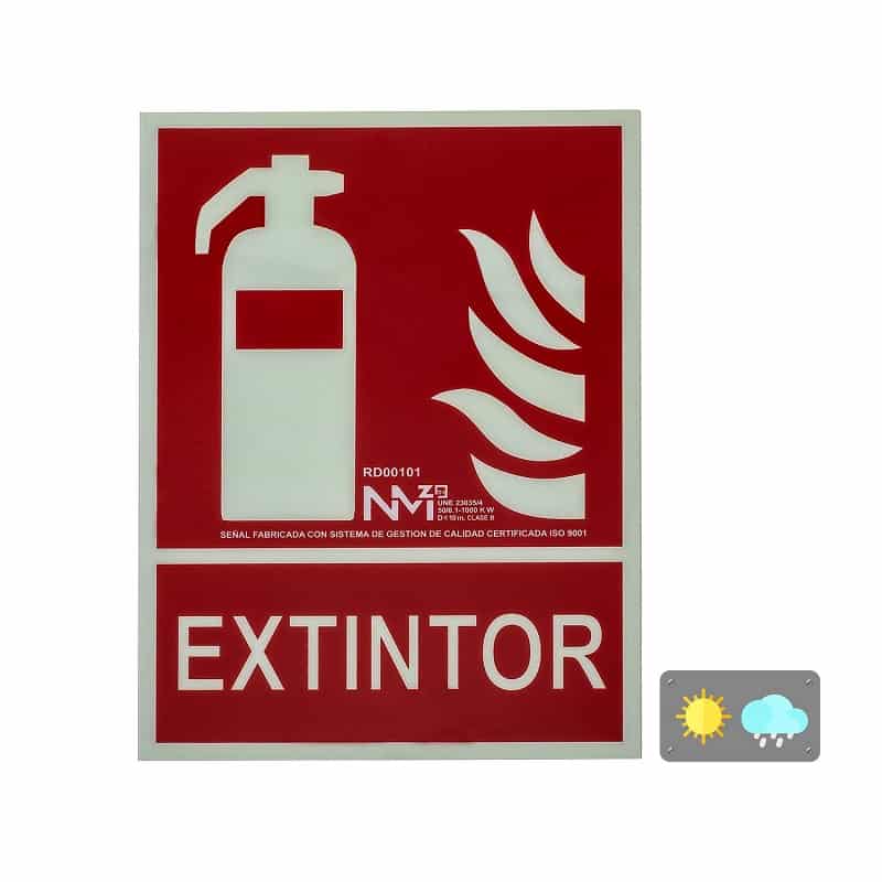 señalizacion extintores