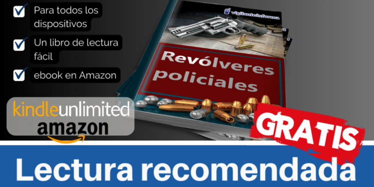 Revólveres policiales.